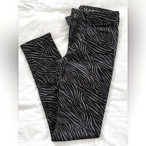 NWOT Gap Kids Girls Skinny Denim Jeans Animal Print Size 12